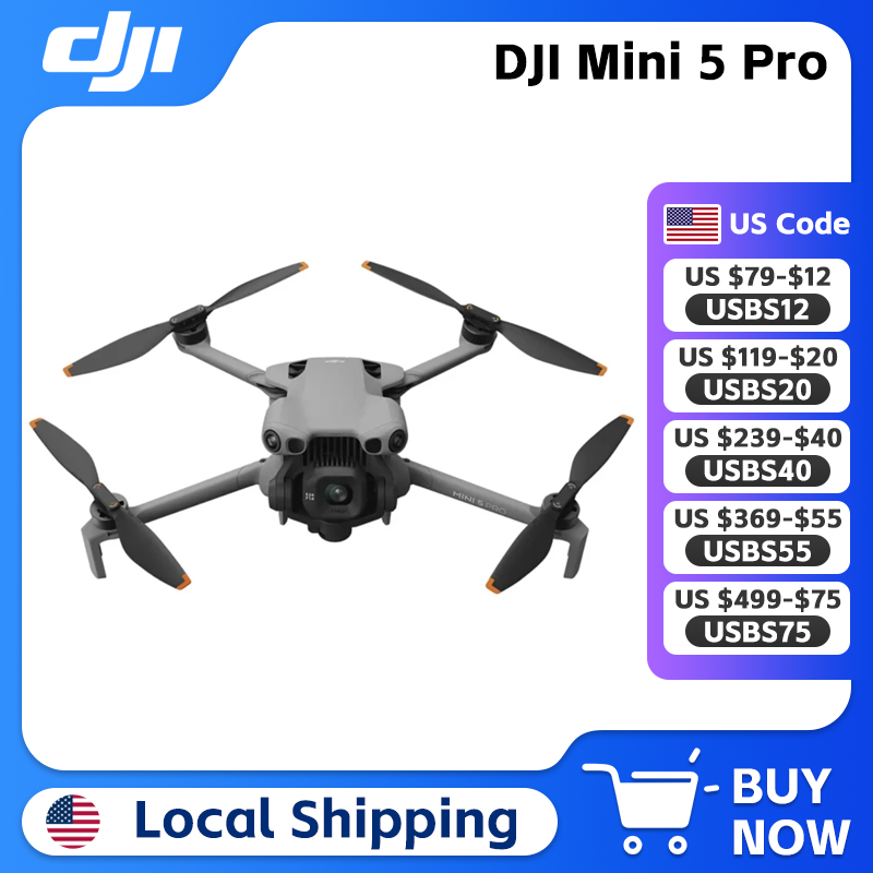 Drone Camera Night Vision - DJI Mini 5 Pro 1-Inch Large