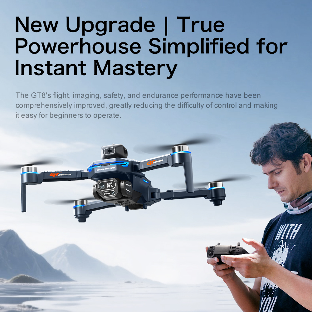 Original GT8 Drone 8K Professi - Drone Camera Night Vision ulasan dan harga