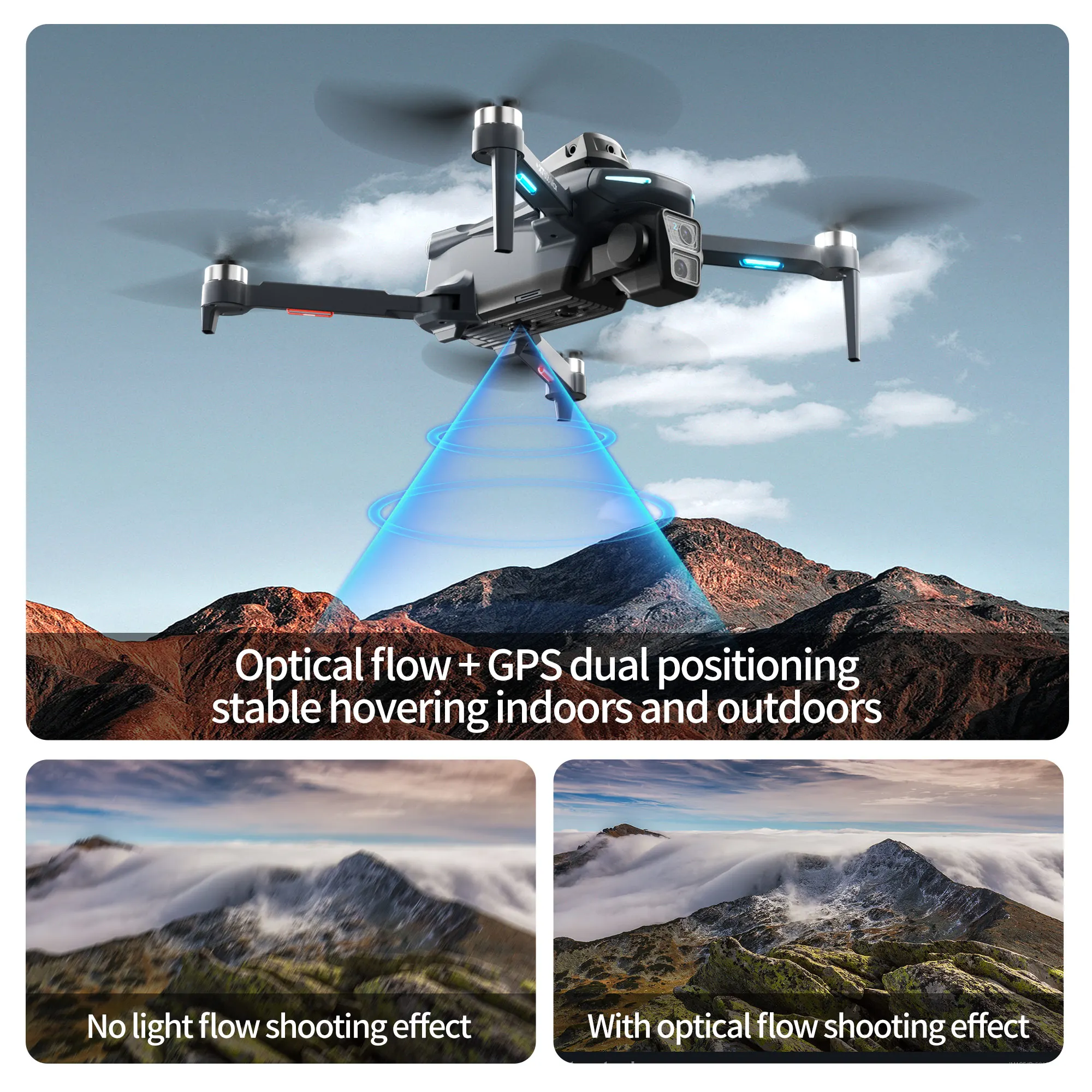 Original XT606 MAX GPS Drone 4 - Drone Camera Night Vision ulasan dan harga
