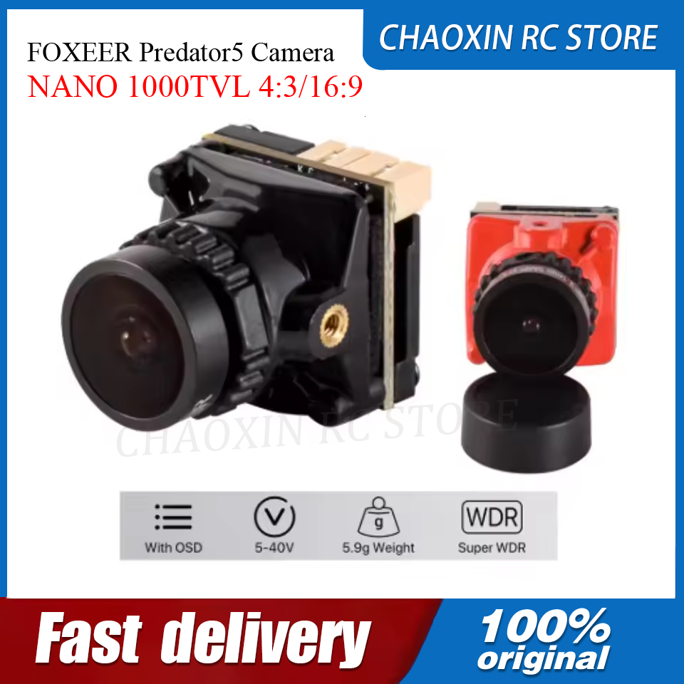 FOXEER Predator5 Camera NANO 1 - Drone Camera Lens ulasan dan harga