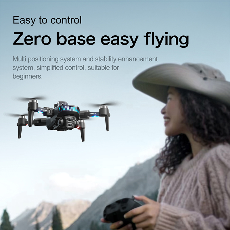 New XT555 GPS RC Drone Cam Pro - Drone Camera Professional ulasan dan harga