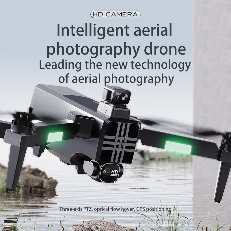 A380 Drone 4K HD Three Axis An - Drone Camera Night Vision ulasan dan harga