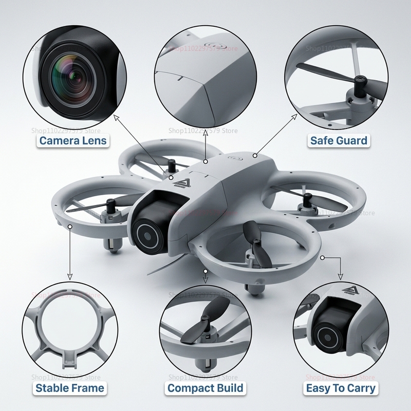 2026 Mini RC Drone with 8K HD  - Drone Camera Professional ulasan dan harga